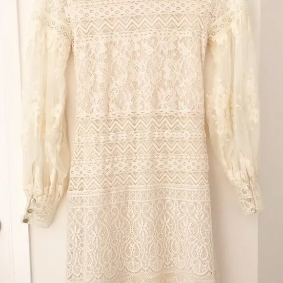 Spell & The Gypsy Collective Dawn Lace Belted Midi Dress - Picture 7 of 8